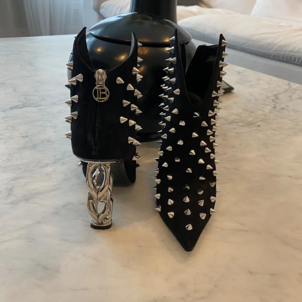 Balmain spike booties size 37